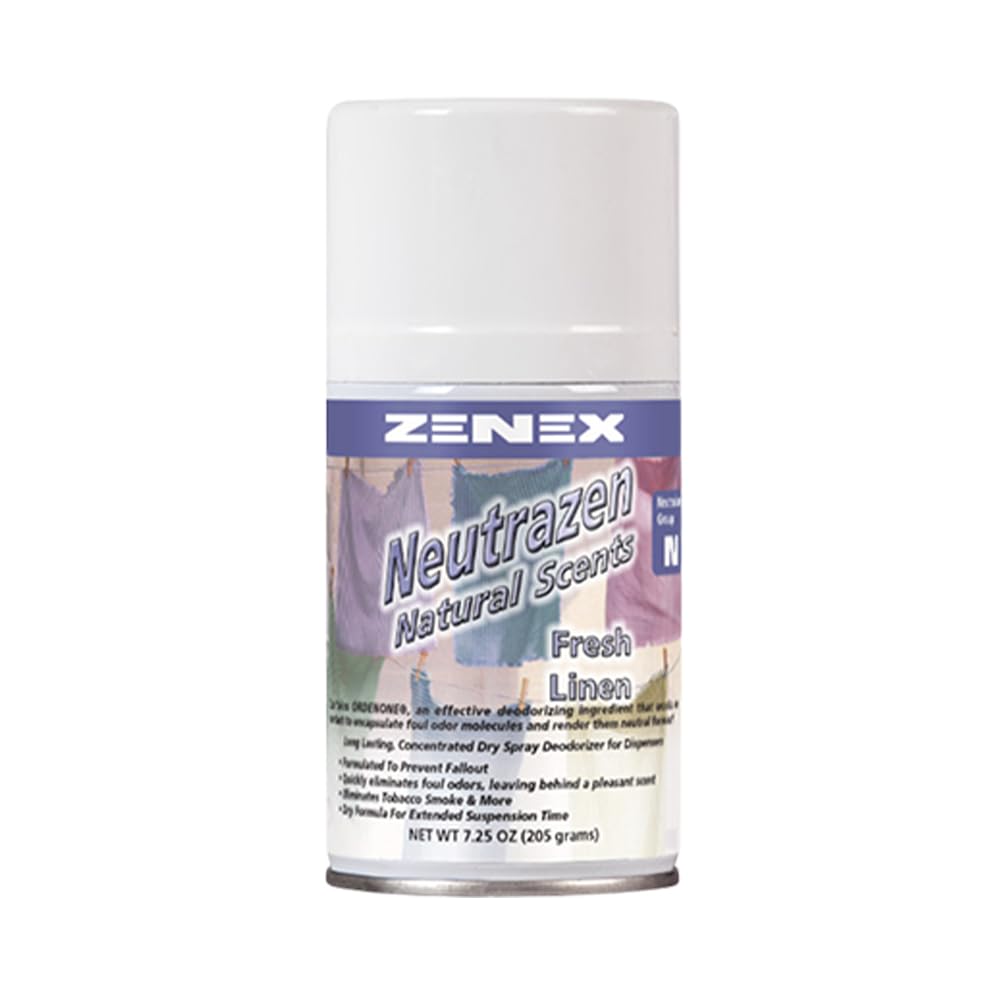 Zenex Neutrazen Fresh Linen Scent Metered Odor Neutralizer net 7 oz. - 1 Can