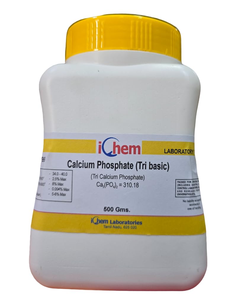 ICHEM Calcium Phosphate (500GM) Assay 90% Min (Tri basic) Lab Use Only (B0D87MZCST) Amazon Price History, Amazon Price Tracker