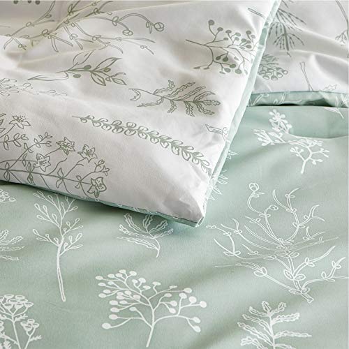 Bedsure COMFORTER SET-PLANTS King Comforter Set - Sage Green Comforter thumb #5