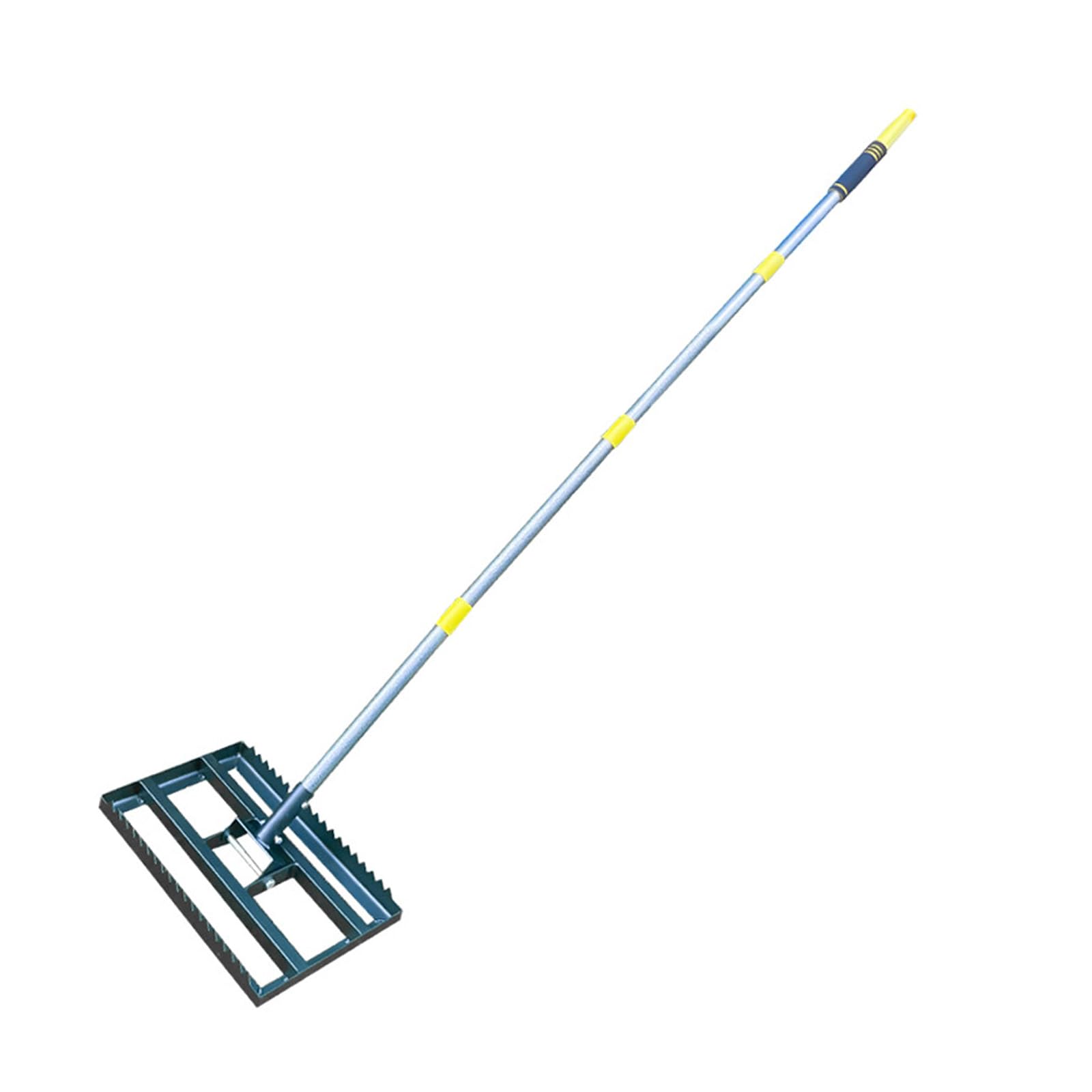 Tsophreniq Rustless Ergonomic Modifiable Handle Grass Leveling Tool For Comfortable Gardening And Decreased Fatigue Leveling Scuffle Modifiable Rustproof Pliable Soil Leveler