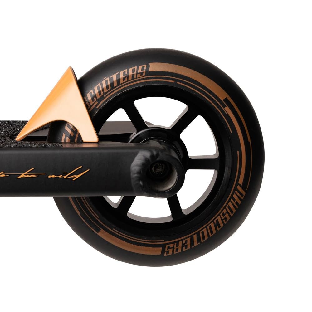 NKD Stunt Scooter - Mono | Roulements Haute Performance ABEC-9 | Guidon Rotatif à 360° pour Le Freestyle | Alliage d’Aluminium 6061 Durable