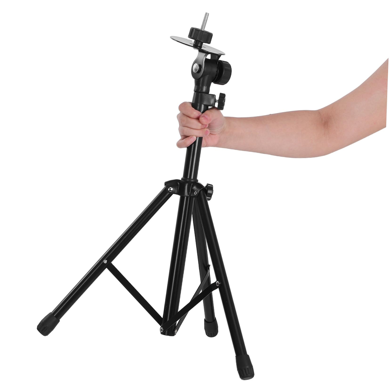 minkissy Cymbal Holder Stand z Regulacją Podwójnie Wzmocniony Metalowy Statyw Do Perkusji i Padów Ćwiczebnych i Przenośny dla Domu i Praktyki