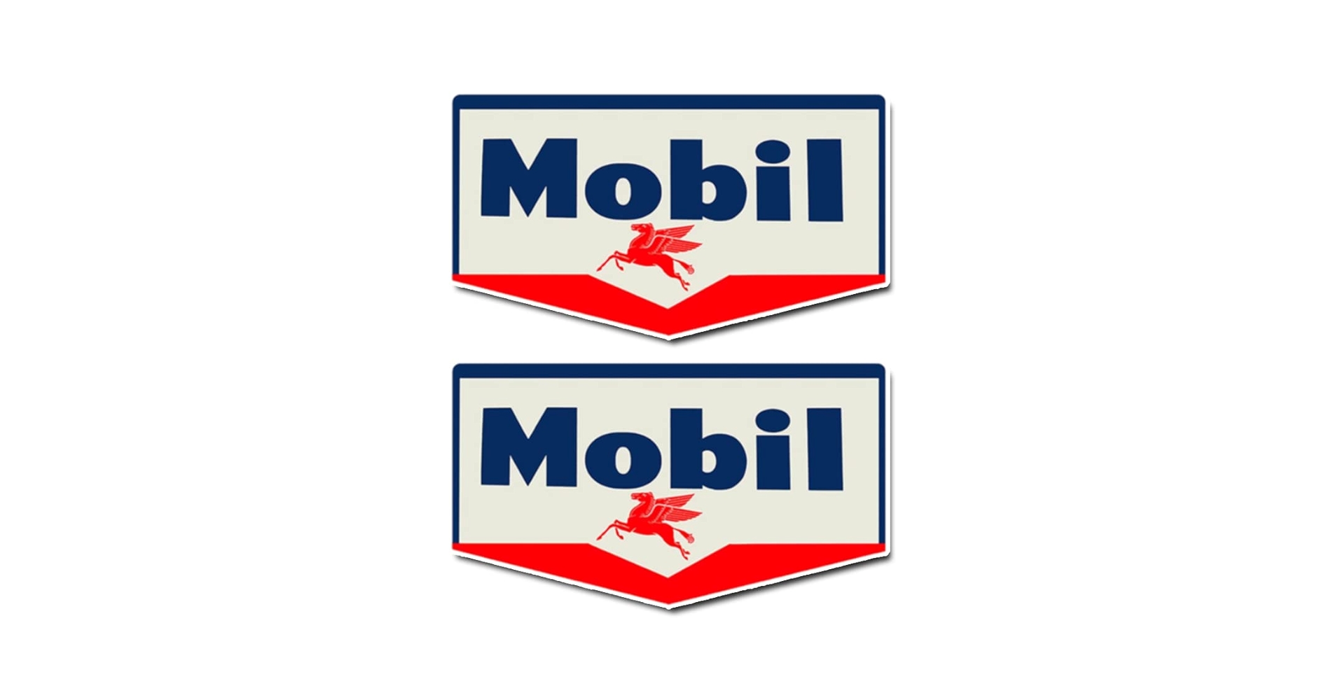 Amazon.co.jp: Mobil Gas モービル ステッカー デカール 並行