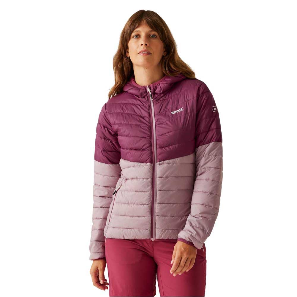 Regatta Women's Hooded Hillpack IV kurtka damska | lekkie watowanie - liliowa