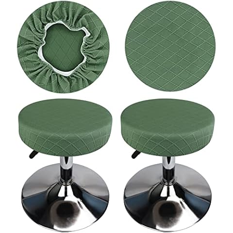 HuaLiSiJi Stool Covers Round 30-40cm/12-15.7" Round Bar Stool Covers Cover