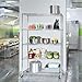 Seville Classics UltraDurable Heavy Duty NSF Solid Steel Wire Rack Storage Unit Organizer for Garage, Warehouse, Office, Restaurant, Classroom, Kitchen, 5-Tier Shelving, 48