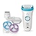 Produktbild Braun Silk Epil 9-961e Skin Spa Women's Wet and Dry Cordless Epilator with 6 Extras - Including Bonus Body Exfoliator Attachments