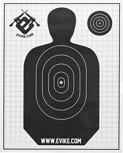 Evike Airsoft - Professional Paper Range Target (Quantity: Pack of 20)