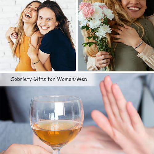 Sobriety Bracelet for Women & Men - Inspirational Morse Code Addiction Recovery Gift4