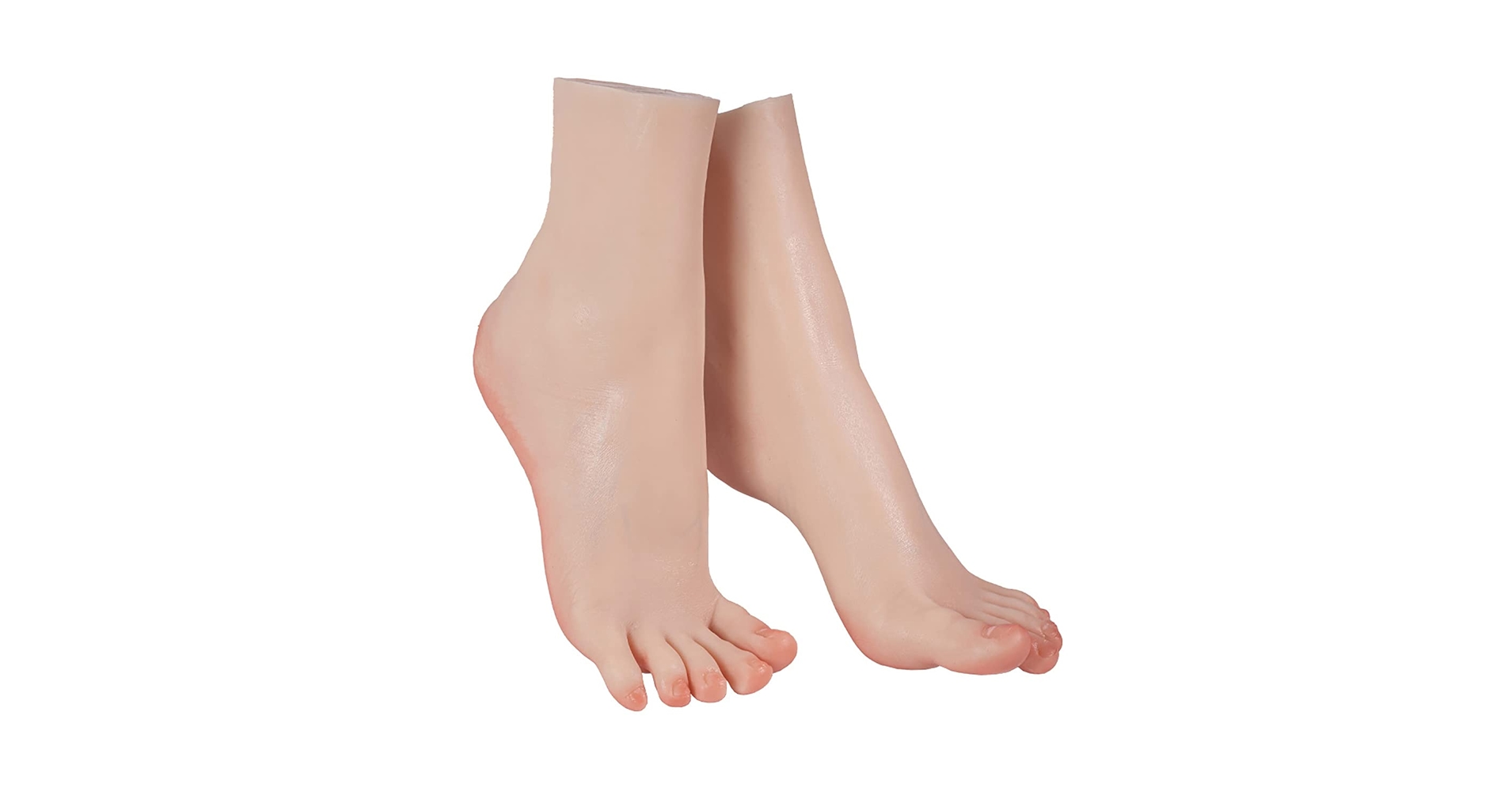 Amazon | 足 シリコン 模型 足模型 リアル足マネキン 女性 両足