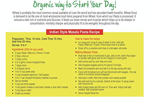 Image of Natureland Organics Pasta Fusilli 250gm (Pack of 3) - Organic Pasta