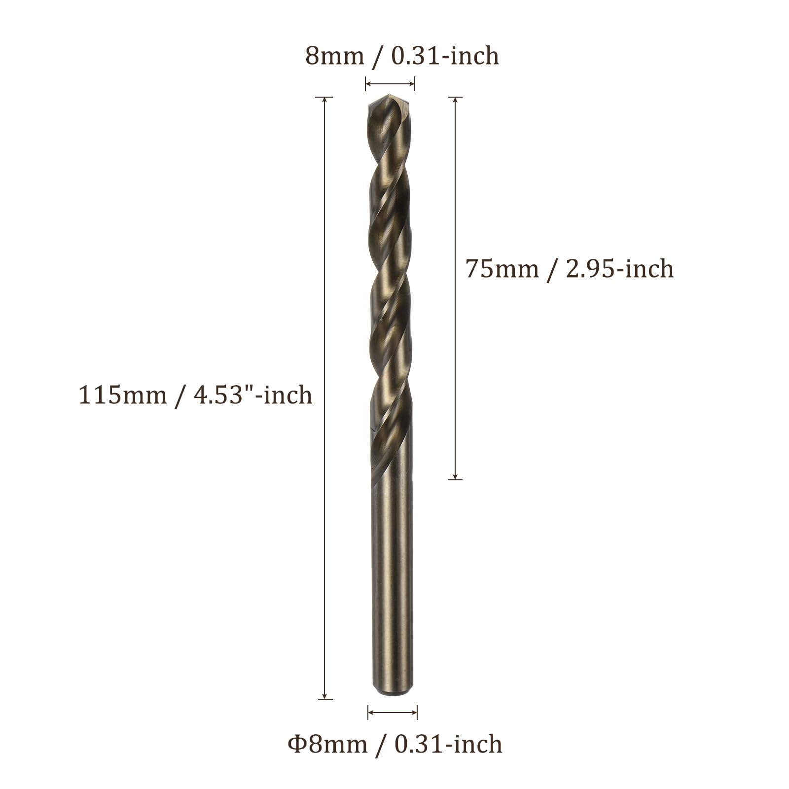 Kozelo 2PCS Twist Drill Bit - Image 3