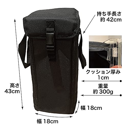 ERDEX ランタンケース 1㎝厚クッション 内側防水 オイルラン