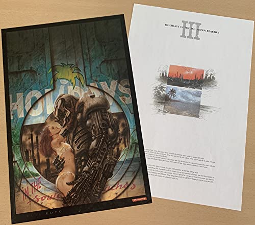 Luis ROYO - Southern Beaches - 26x39cm - AFFICHE / POSTER