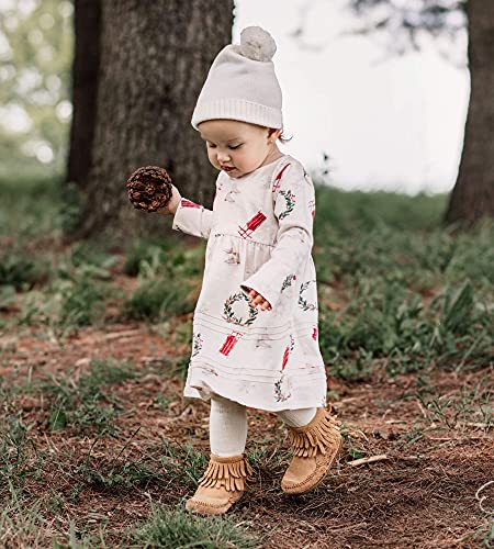 Burt's Bees Baby Baby-Girls 100% Organic Cotton Sweater Knit Winter Hat3