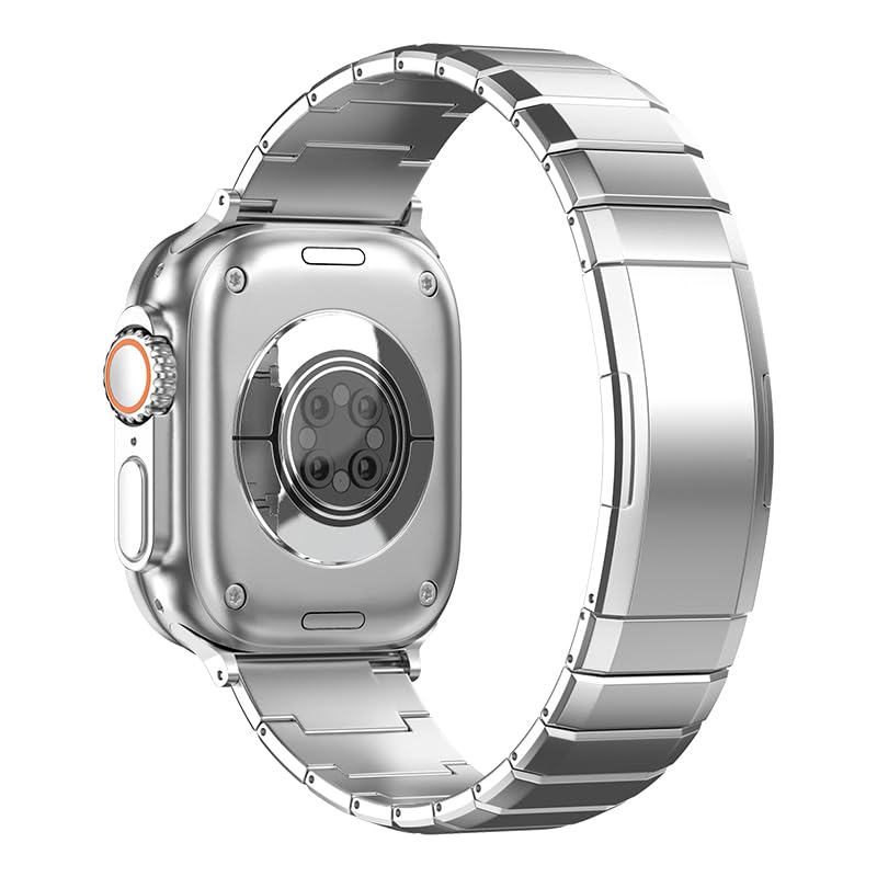 Bracelet en titane Apple Watch : l'accessoire idéal du bureau aux séances de sport