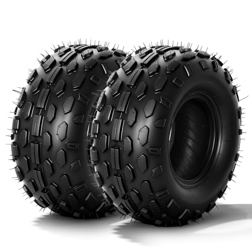 MOTOOS 145/70-6 Tires Go Kart Mini Bike Tires 145 70-6 Fit for Coleman CC100X CT100u 4-Ply Tubeless Set of 2