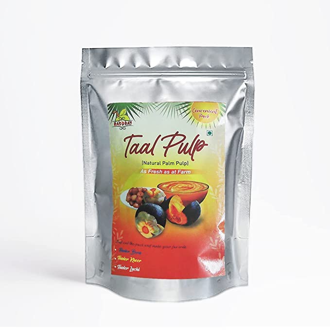 RASORAJ Fresh and Natural Palm/Taal Fruit Pulp Bengali Taal Pulp No