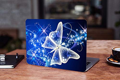 Image of Galaxsia Butterfly D2 Vinyl Laptop Skin /Sticker /Cover /Decal Compatible for Any 15.6 Inches Laptop (Hp /Dell /Sony /Acer /Lenovo /Asus. Etc) Or Notebook.