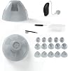Resound Compatible Hearing Aid Domes Open Smokey Ear Tips Replacement Resound Hearing Aid Accessories Hearing Aid Domes (Trial Pack 15pcs)