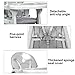 INFANS 5 in 1 Baby High Chair, Convertible Toddler Table Chair Set, Multi-Function Rocking Seat with Lockable Universal Wheels, Adjustable Seat Back, Removable Trays