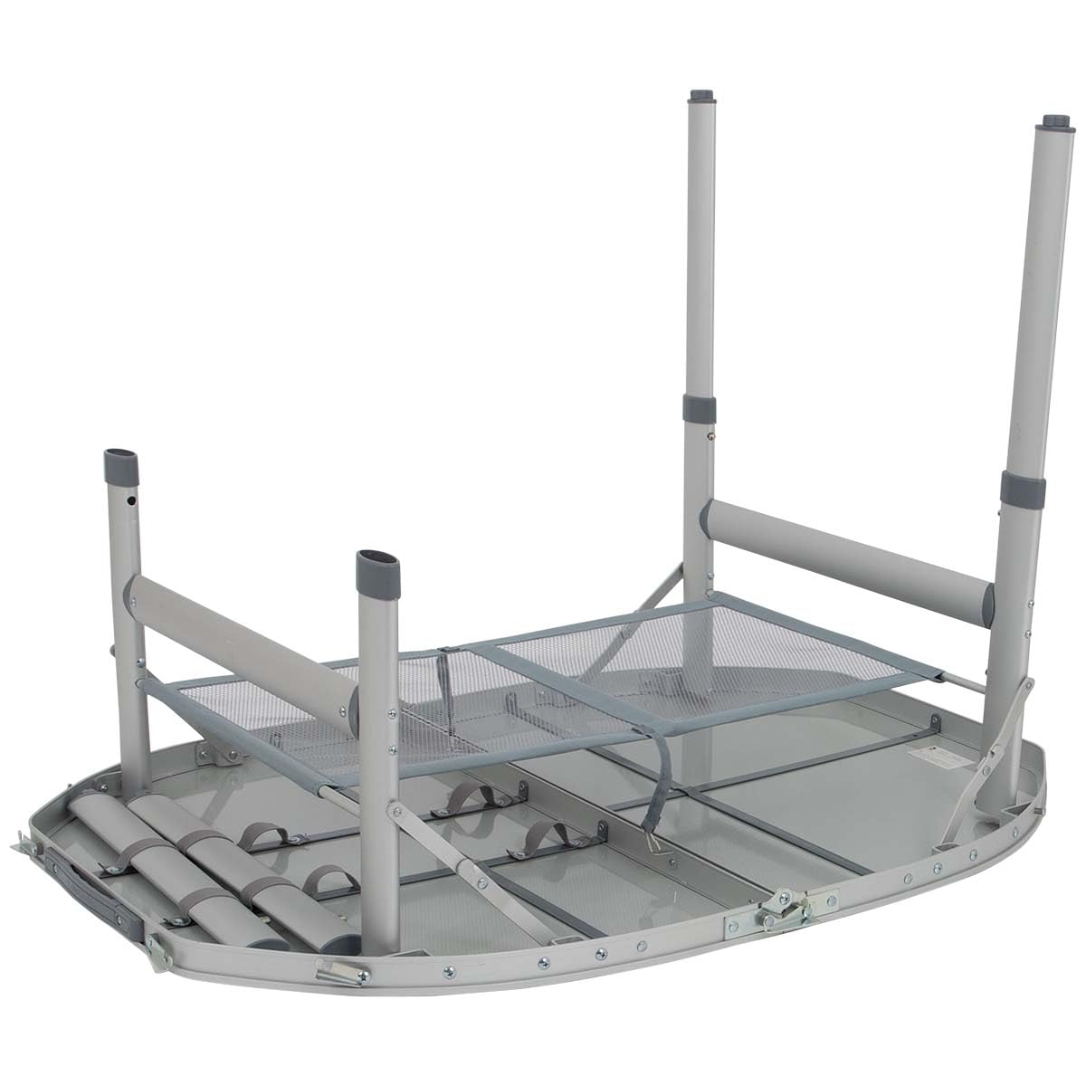 Bo-Camp - Tisch - Premium - Oval - Koffermodell - 100x70 cm