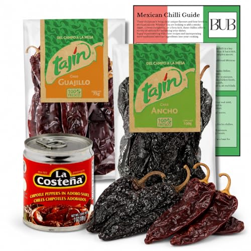 BUB Mexican Chilli Kit | Tajín Chillies & Chipotle | Recipe Guide