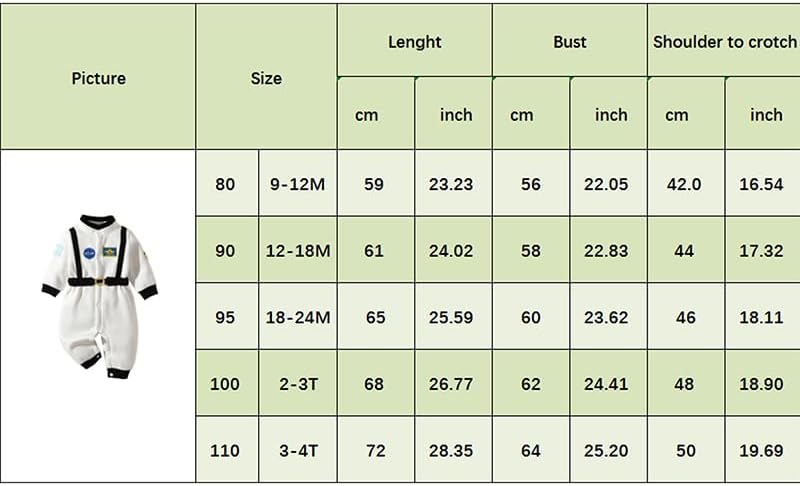 Miniatura 8 de Traje de astronauta para bebé, niño y niña, traje de Halloween, enterizo espacial con capucha, mameluco con capucha, ropa de cosplay