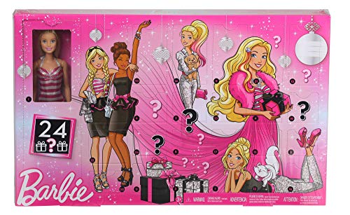 Barbie GFF61 Christmas Advent Calendar, Doll and Fashion Accessories Barbie GFF61 Christmas Advent Calendar, Doll and Fashion Accessories