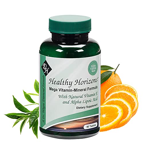 Diamond Herpanacine Healthy Horizons Multivitamin - Natural Multivitamin to Support Stress Relief and Provide Essential Nutrients - Daily Multivitamin for Men and Women - (90 Count)