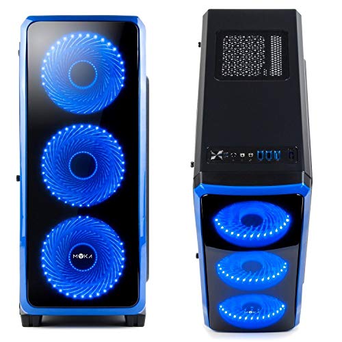 RG Digital PC Gaming Myka Cristal Zafir komplett Intel i5 11400 4,4 GHz, Nvidia Ge Force Gtx 1650 4 GB Ddr5, RAM 16 GB Ddr4, SD M.2 256 GB + HD 1 TB Wifi - Windows 11 Pro – Bild 3