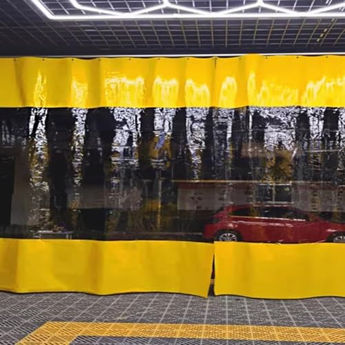 Cajas de vinilo transparente con ojales para proteger el patio frente al desgaste exterior 2