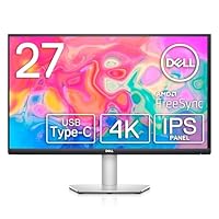 Dell S2722QC USB-C 27' 4K UHD 3840x2160 Monitor, 60Hz, IPS, 4ms, AMD FreeSync, 99% sRGB, HDR,...