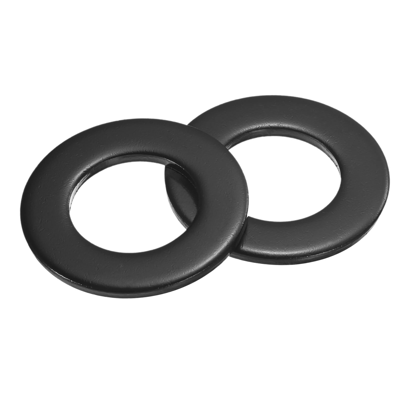 M METERXITY 2-Pack M30 Flat Washers 56mm OD Black Galvanized — image 1