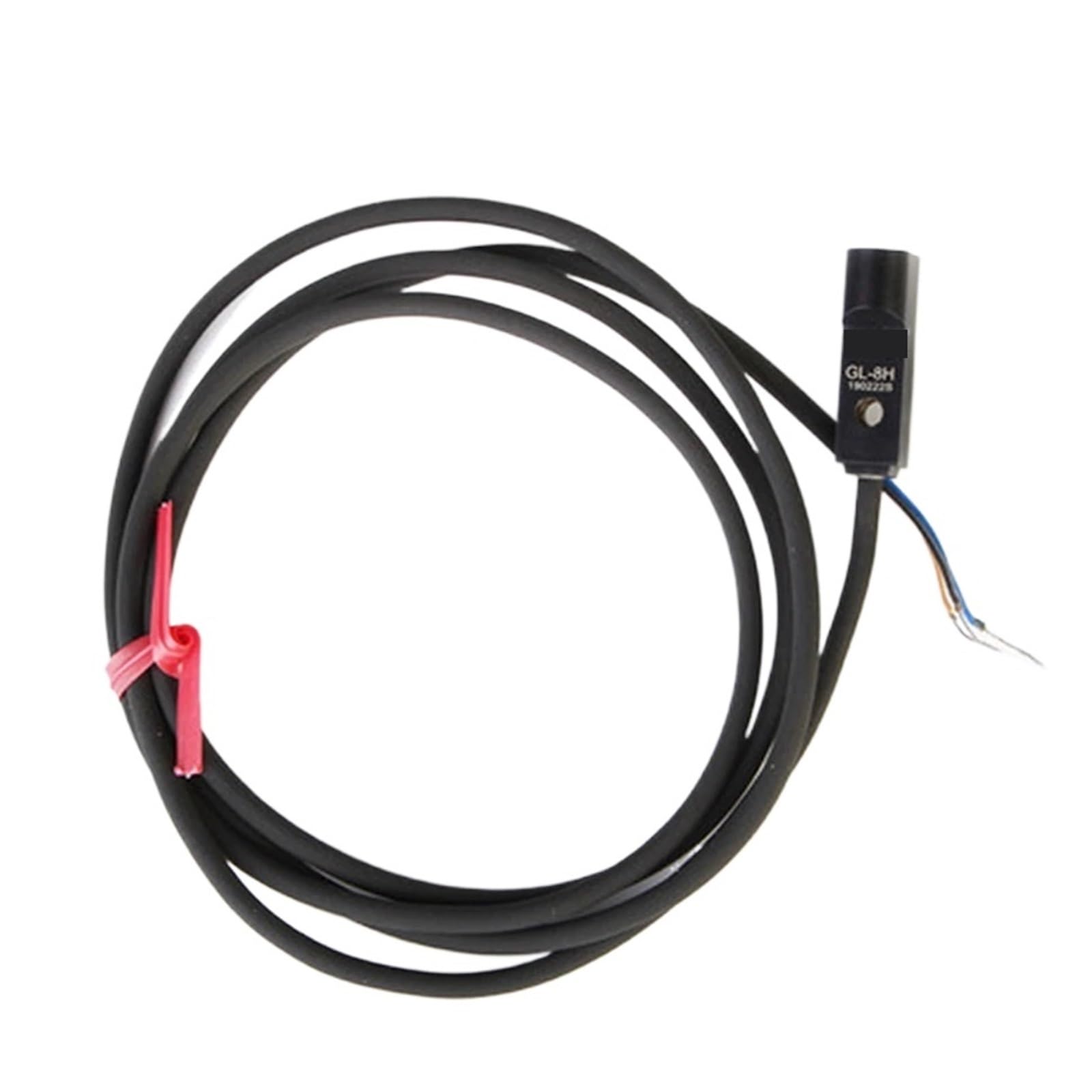 KKXXYQFC Kleiner Näherungssensor, rechteckiger Würfel, GL-8H 8HP, induktiv, NPN, PNP, Schließer, DC12–24 V, 3-Draht, 2 mm Erkennung (GL-8HB (NPN NC))