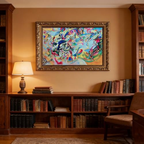 Art posters Kandinsky Composition 7 déco peintures art mural 50x75 - 5
