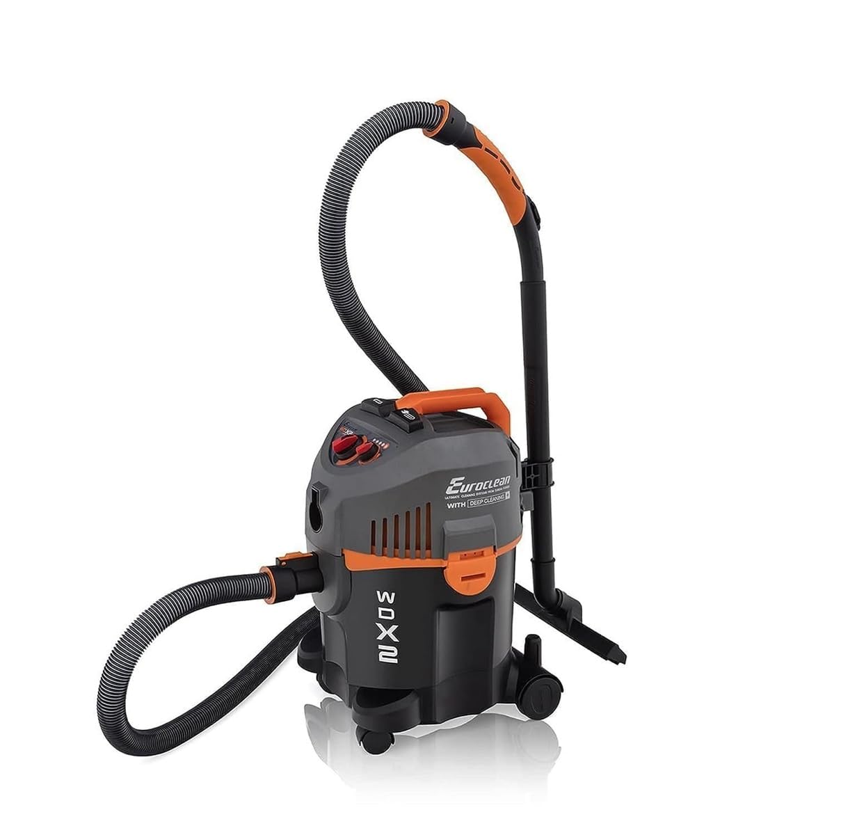 Select WD X2 1300W Wet & Dry Vacuum Cleaner with 22.5 kPa Powerful Suction, Adjustable Power Dial, Auto Filter Cleaning, Blower Mode, 13 Accessories, 1-Year Warranty, Black-image-30