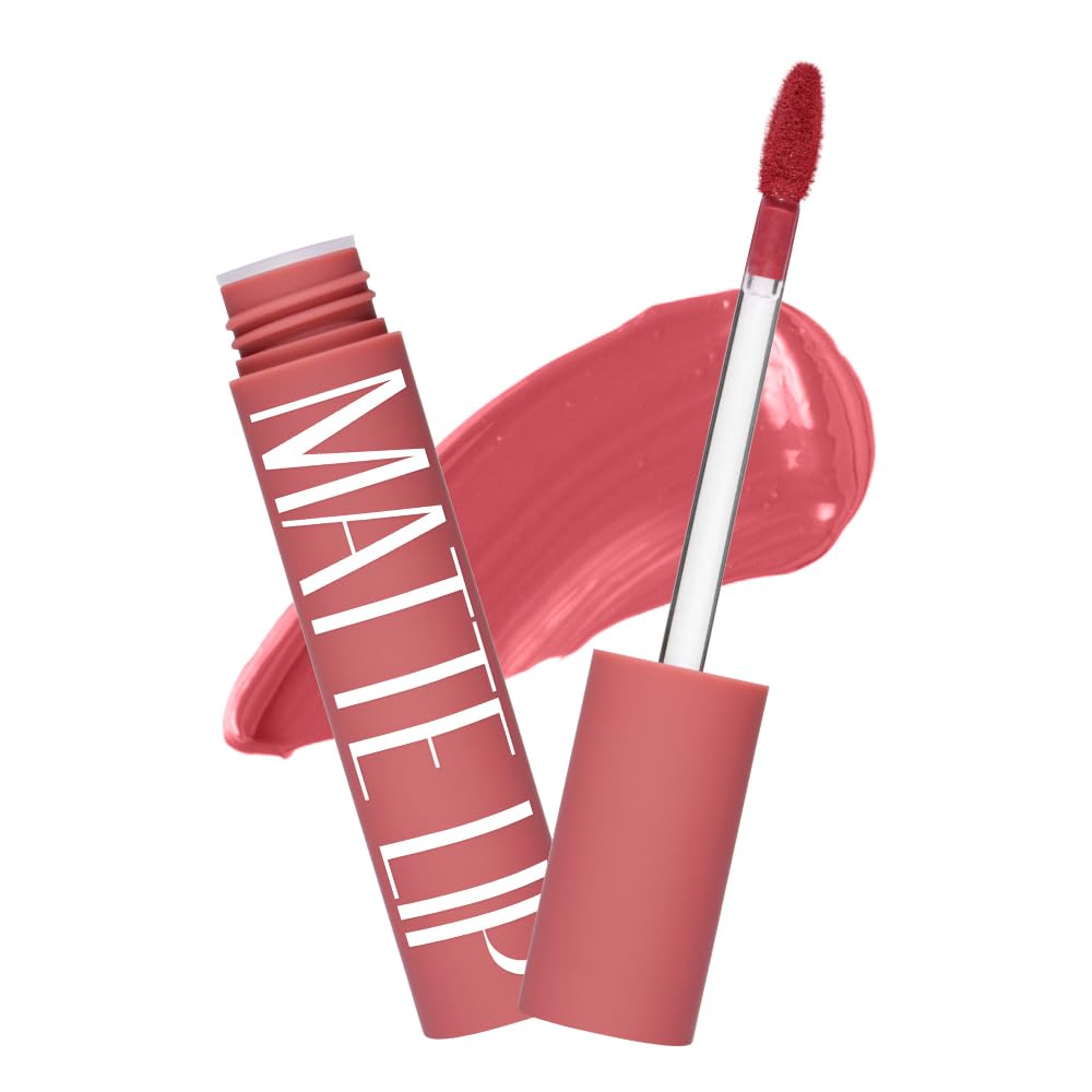 Character Meltz Matte Liquid Lipstick | 24H Long-Lasting, Transfer-Resistant Lip Color | Highly Pigmented, Lightweight, Full Coverage Matte Finish (CRM004, 3.5ml)-image-22