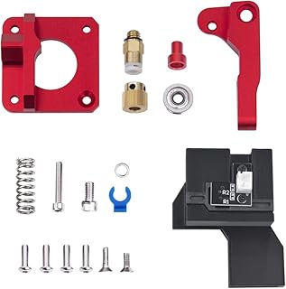 LONGER lk1 lk4 lk4 pro lk5 pro 3D red Aluminum Metal extruder, 1.75mm Filament, Support Other Brand of 3D Printer