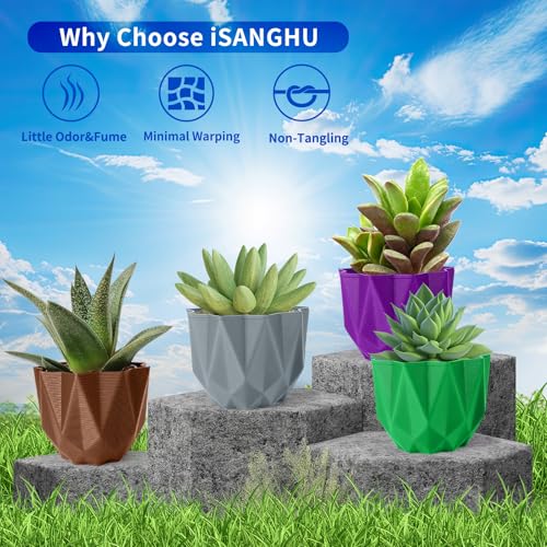 Image of ASA Filament 1.75mm, UV /Heat Resistant /Weather Resistant ASA 3D Printer Filament, Perfect for Printing Outdoor Functional Parts, Gray Filament 1kg(2.2lbs) Spool