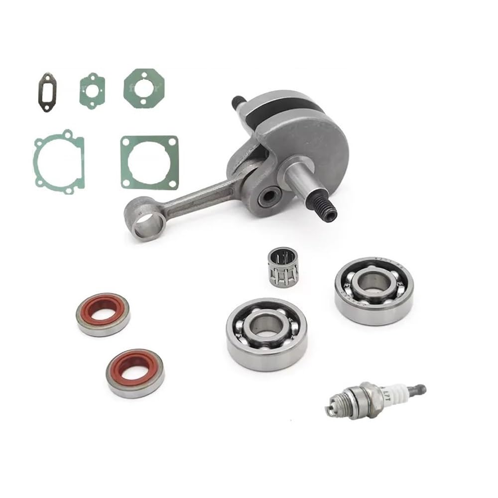Juntas de Sello de Aceite de rodamiento de Bolas de Aguja del cigüeñal FS120, compatibles con FS200 FS250 FS300 FS350, Piezas de desbrozadora 4134 030 0400 Piezas de Repuesto(2 Sets on Sales)