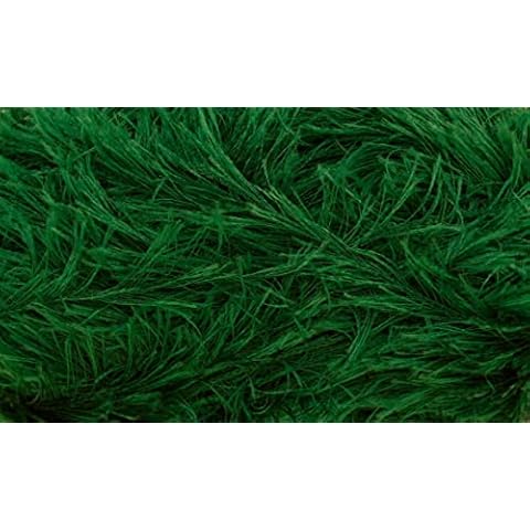 King Cole Moments DK Eyelash Yarn - Emerald Cover
