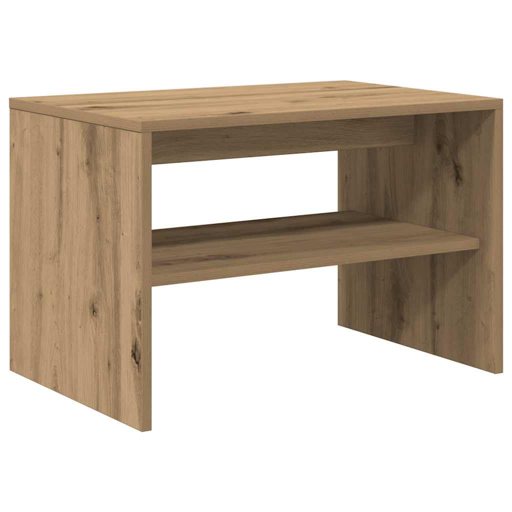 vidaXL Szafka RTV Artisan Oak 60x40x40 cm Drewno klejone, szafka pod TV, konsola pod TV, ława pod TV, szafka pod TV, szafka pod sprzęt multimedialny