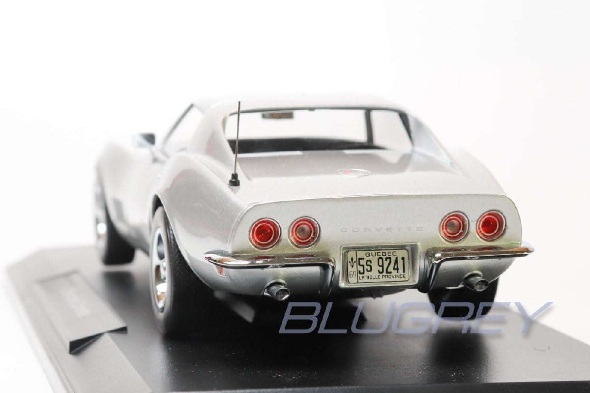 コルベット シルバー 1/18 ミニカー ミニカー 1/18 GreenLight 1985 シボレー・コルベット C4 銀色