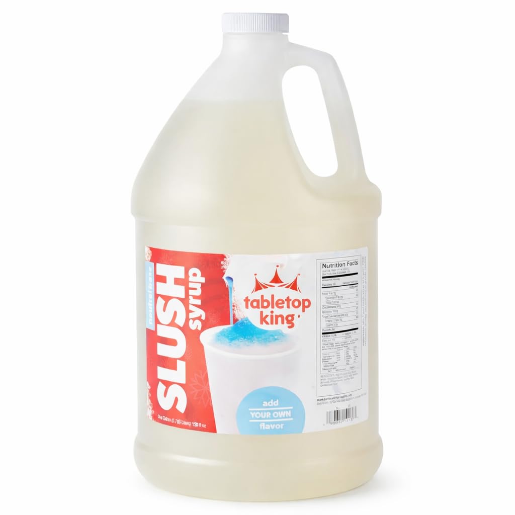 Slushy Mix Concentrate 1 Gallon by TableTop King – 128 Fl Oz (Pack of 1)