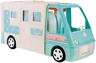 ODS-44403 ODS CityLife Camper con accesorios, color rosa, verde agua, 44403 , color/modelo surtido