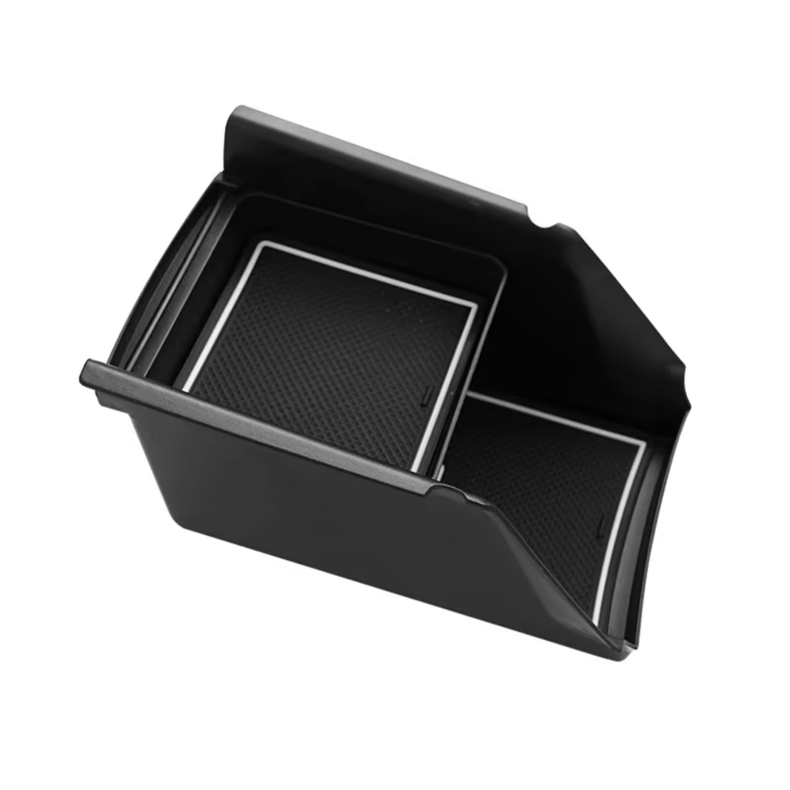 DSEQOPHH Armrest Insert Organiser Compatible With Vw For Tayron 2025 1 Pcs Interior Center Console Armrest Box Double-layer Storage Box Storage