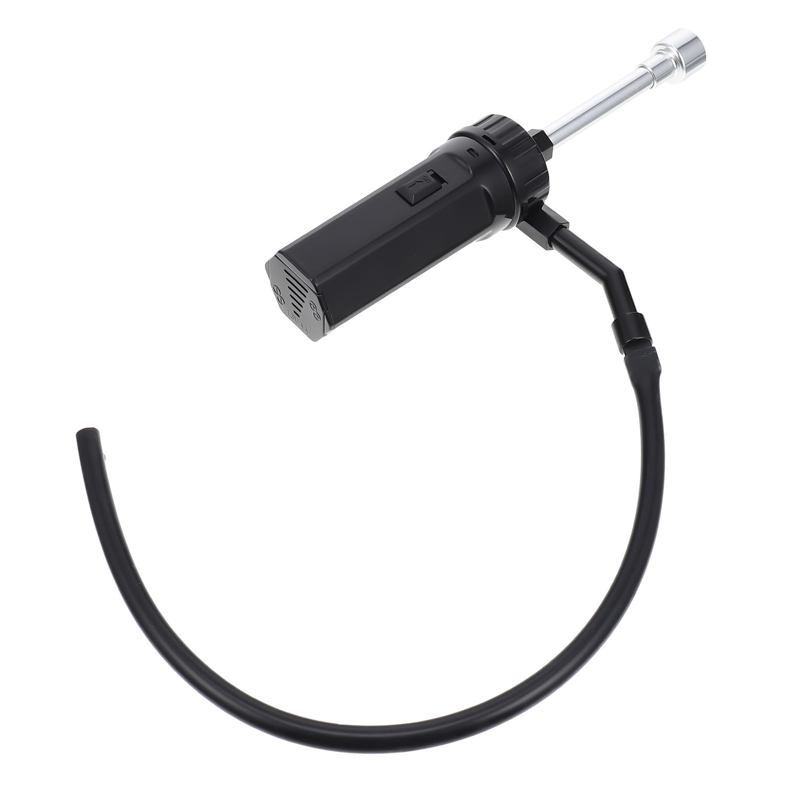 OSALADI Affumicatore Portatile per Alimenti in Acciaio Inox con Tubo di Prolunga, Affumicatore Alimentare Sicuro per Cucina Domestica e Picnic All’aperto, per Bistecche, Salmone e