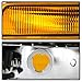 KEEKPO - For 1998 1999 2000 Ford Ranger Headlights Headlamps w/Corner Lights Amber Signal Lamps 6pc Set Left+Right