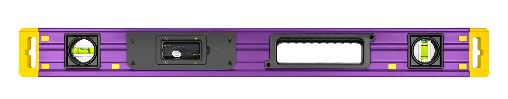 Verk LY60 Inclinómetro Digital 0–360° 60 cm con Nivel de Burbuja | con Precisión ±0,1°, Medición de Ángulos Inclinaciones y Pendientes, Base Magnética Indicador Sonoro, Carpintería Bricolaje